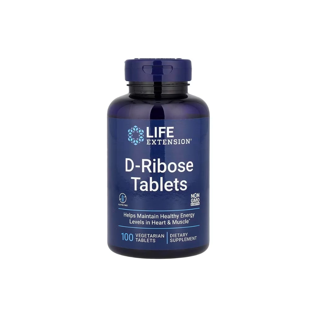 D-Ribose Tablets 100 kaps - Life Extension