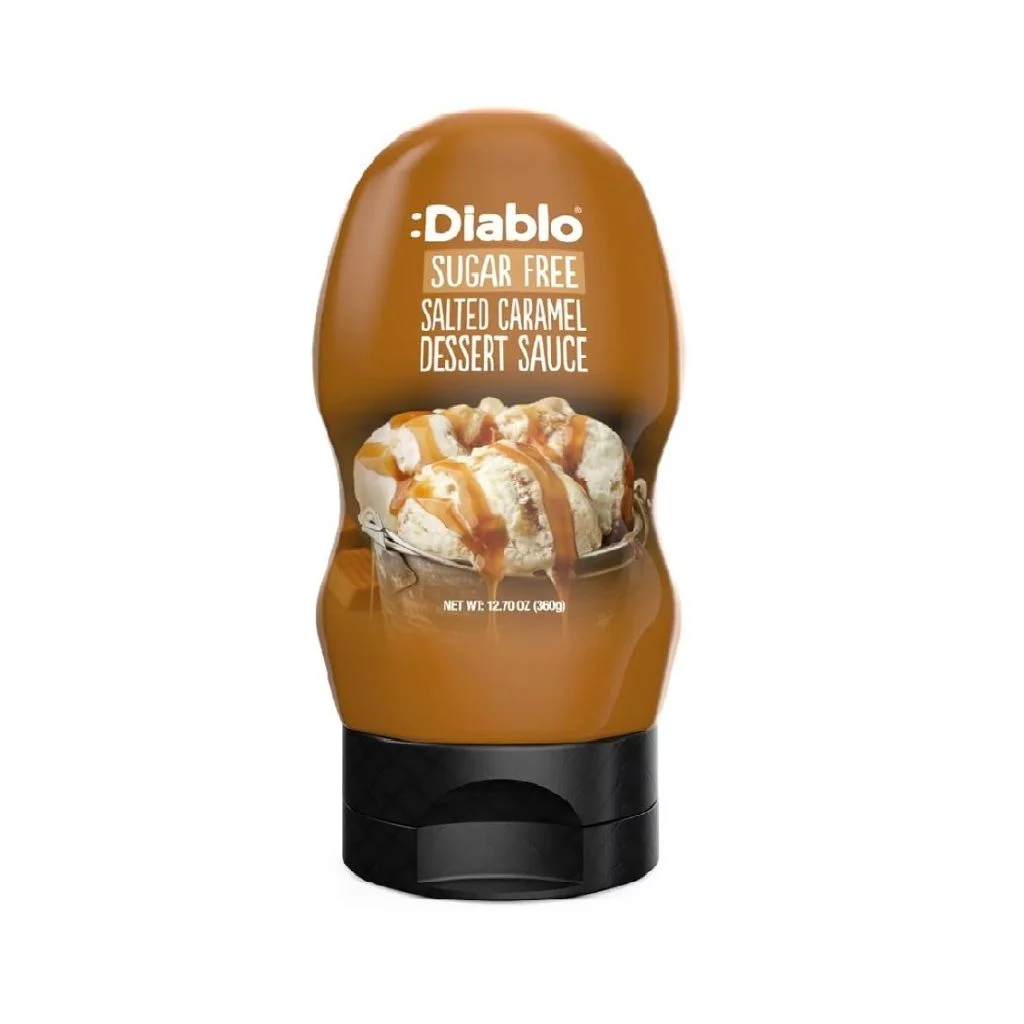 Sos Bez Cukru - Słony Karmel 290ml - Diablo