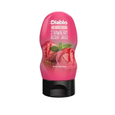 Sos Bez Cukru - Truskawkowy 290ml - Diablo