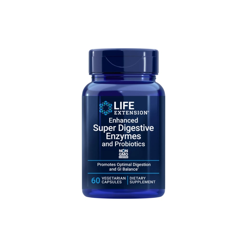 Probiotyki Enhanced Super Digestive Enzymes & Probiotics 60 kaps - Life Extension