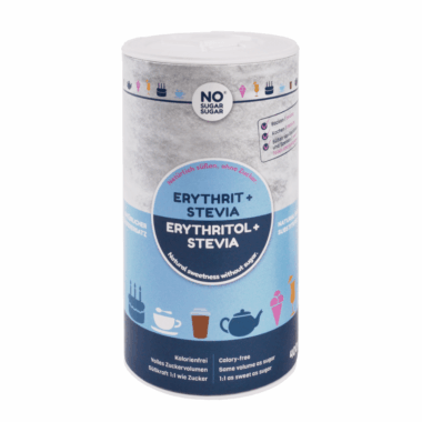 Erytrytol + Stewia 400g - No Sugar Sugar