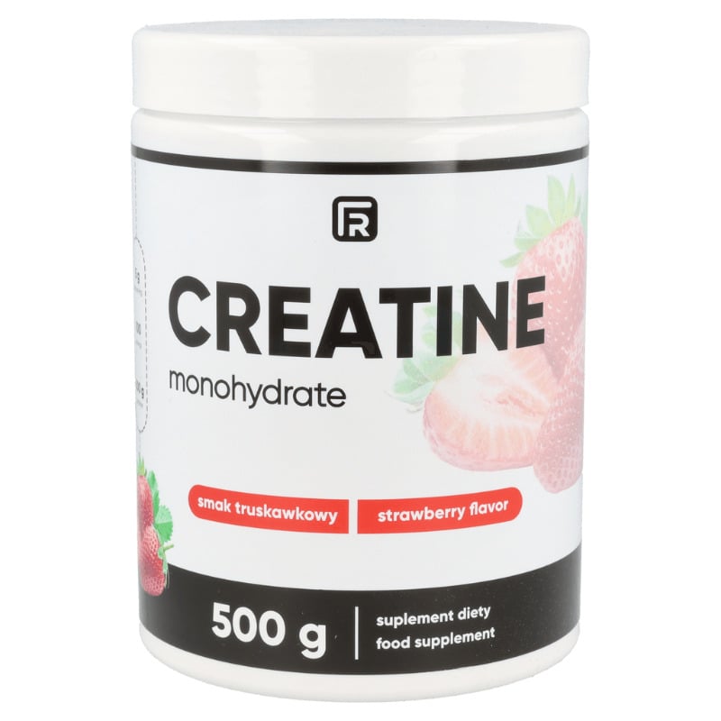 Monohydrat Kreatyny Creatine - Truskawka 500g - Fitrec