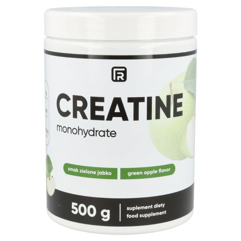 Monohydrat Kreatyny Creatine - Zielone Jabłko 500g - Fitrec
