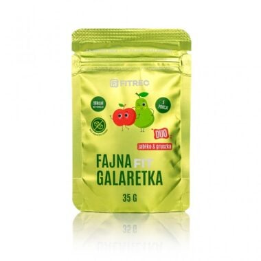 Galaretka Fajna - Jabłko Gruszka 35g - Fitrec