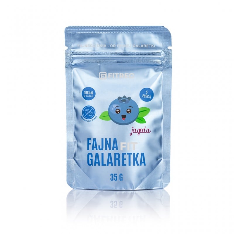 Galaretka Fajna - Jagoda 35g - Fitrec