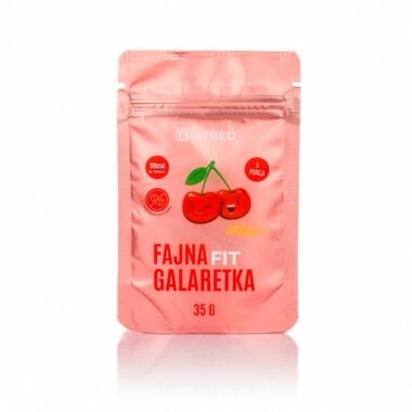 Galaretka Fajna - Wiśnia 35g - Fitrec