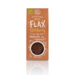 Krakersy Keto BIO - Flax Crackers Pomidor i Papryka 90g - Diet-Food