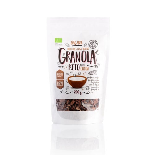 Granola Keto BIO Kakaowa 200g - Diet-Food