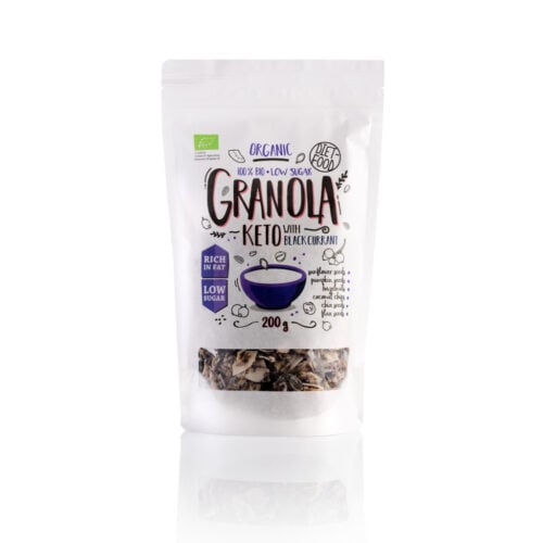 Granola Keto BIO Porzeczkowa 200g - Diet-Food