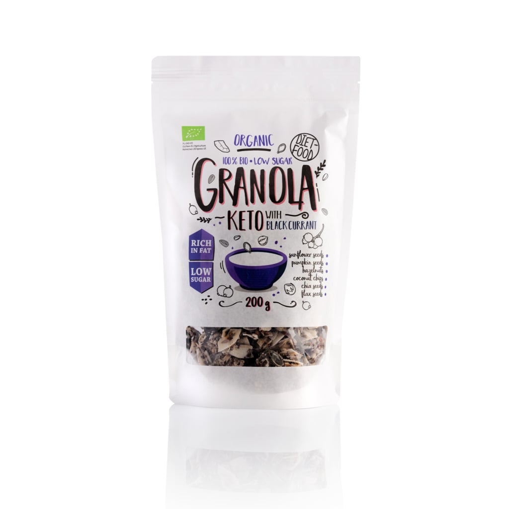 Granola Keto BIO Porzeczkowa 200g - Diet-Food
