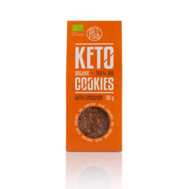 Ciasteczka Keto BIO - z Cynamonem 80g - Diet-Food