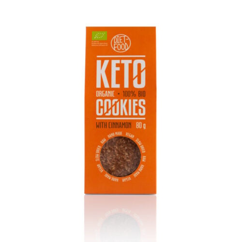 Ciasteczka Keto BIO - z Cynamonem 80g - Diet-Food