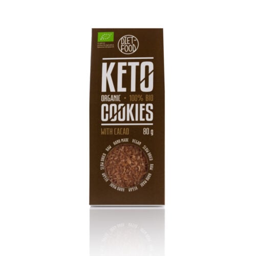 Ciasteczka Keto BIO - z Kakao 80g - Diet-Food
