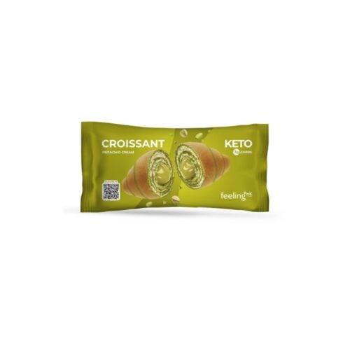Croissant Keto z Kremem - Pistacjowym 50g - Feeling Ok