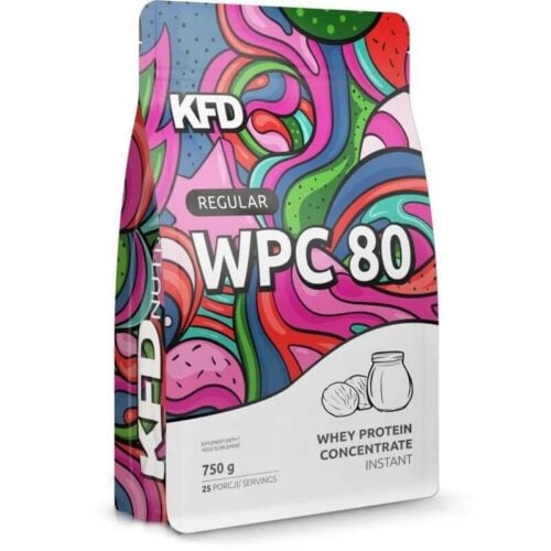 Odżywka Białkowa WPC 80 - Śmietankowo Mleczny 750g - KFD