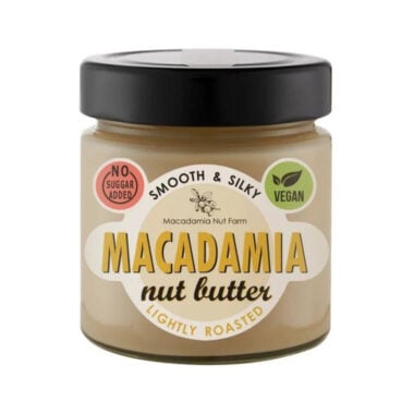 Krem z Orzechów Makadamia Lightly Roasted Smooth & Silky 180g - Macadamia Nut Farm
