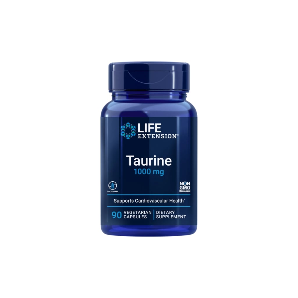 Taurine 1000 mg 90 kaps - Life Extension