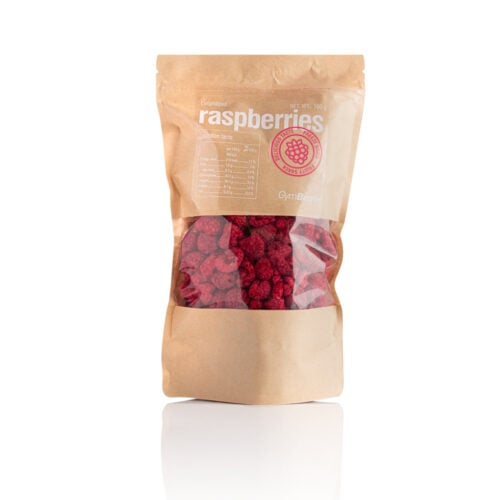 Maliny liofilizowane 100g - GymBeam