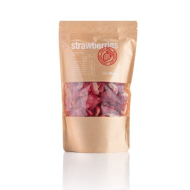 Truskawki liofilizowane 100g - GymBeam
