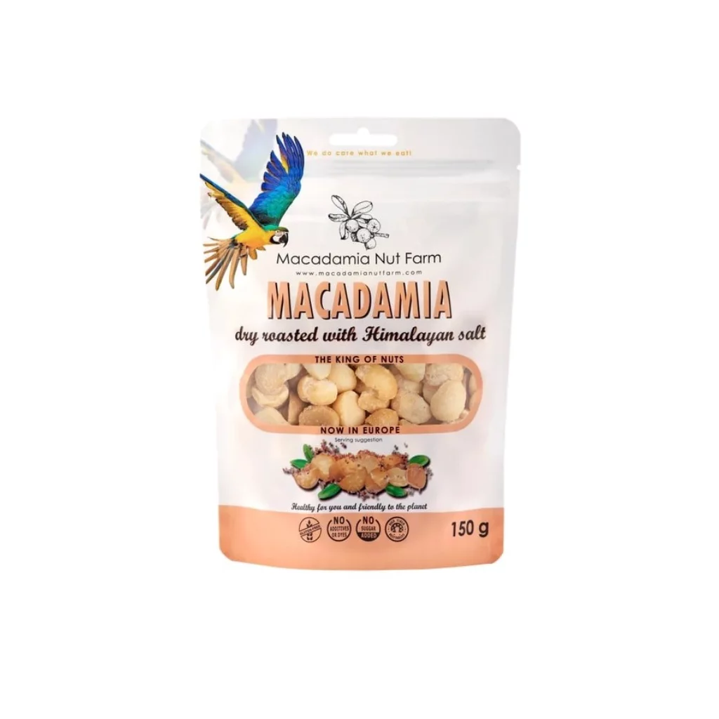 Orzechy Makadamii Prażone i Solone 150g - Macadamia Nut Farm