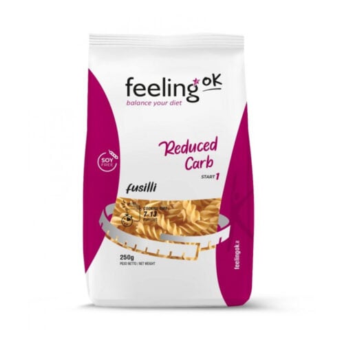 Makaron Niskowęglowodanowy Fusilli Start 220g - FeelingOK