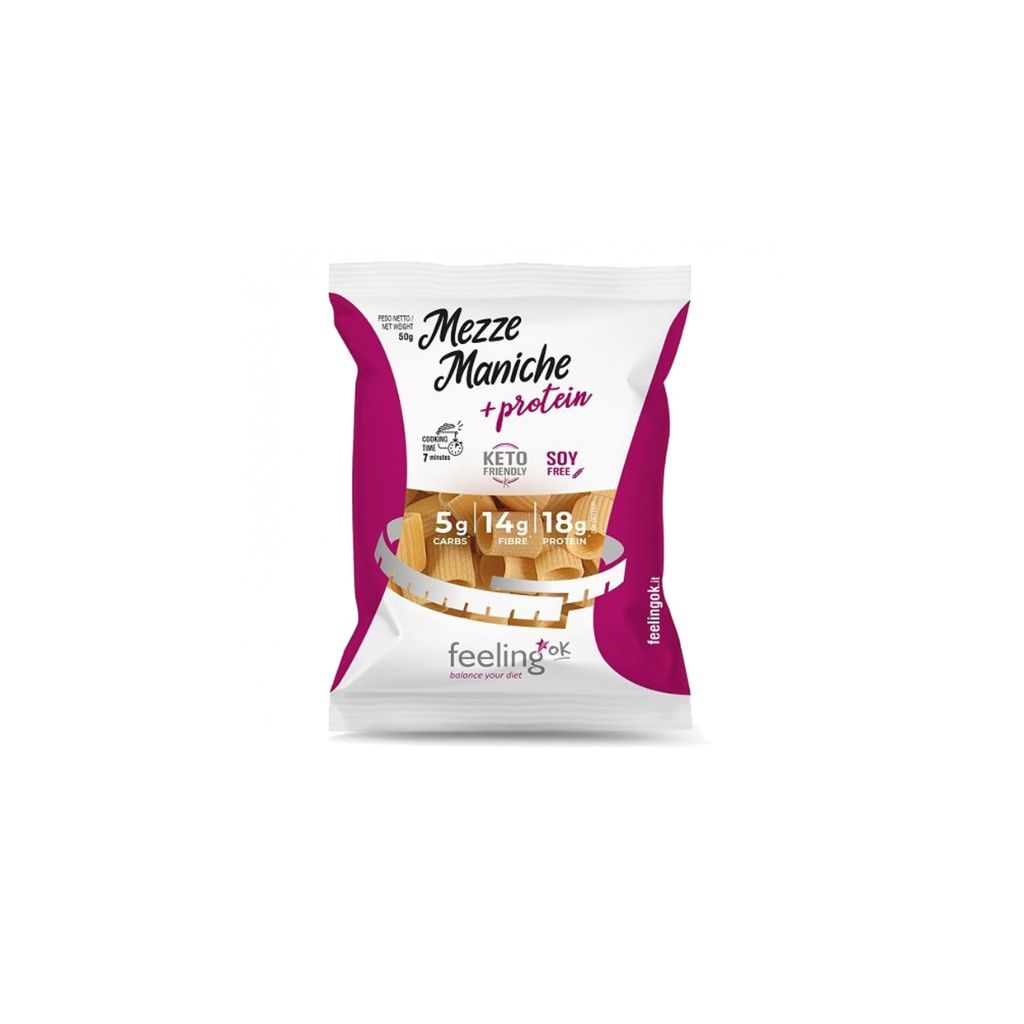 Makaron Mezze Maniche + Protein 50g - FeelingOk