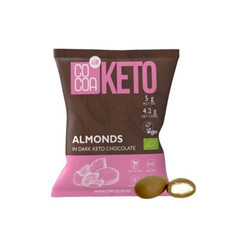 Migdały Keto w Czekoladzie z MCT BIO 70g - Cocoa