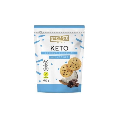 Ciasteczka Mini Keto - Kokos & Czekolada 90g - Frank&Oli