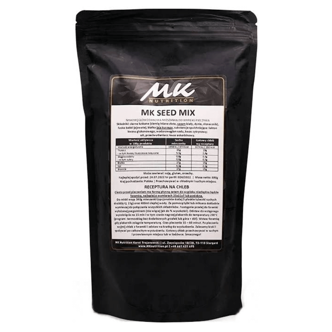 Mieszanka do Keto Chleba Wieloziarnistego Seed Mix 680g - MK Nutrition