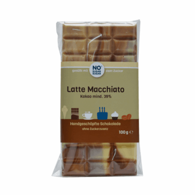 Czekolada Latte Macchiato 100g - No Sugar Sugar