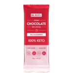 Czekolada Keto Wegańska z Olejem MCT - Dzika Malina 80g - BeKeto