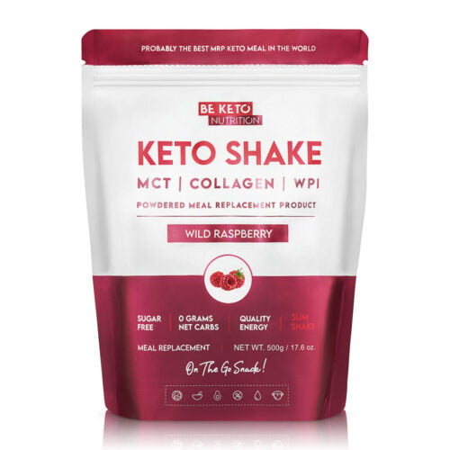 Shake Keto Diet - Dzika Malina 500g - BeKeto