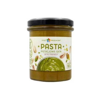 Pasta Pistacjowa 100% 180g - Pięć Przemian