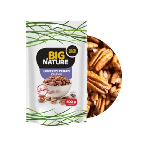 Orzechy Pecan Połówki 500g - Big Nature
