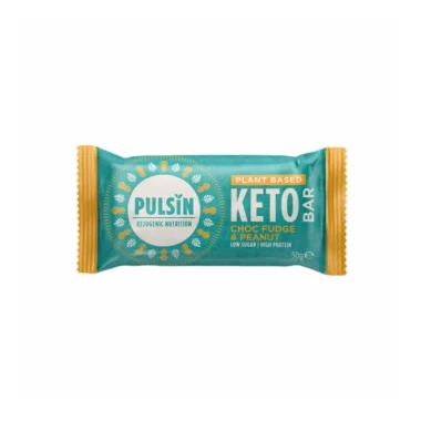 Baton Keto - Choc Fudge & Peanut 50g - Pulsin
