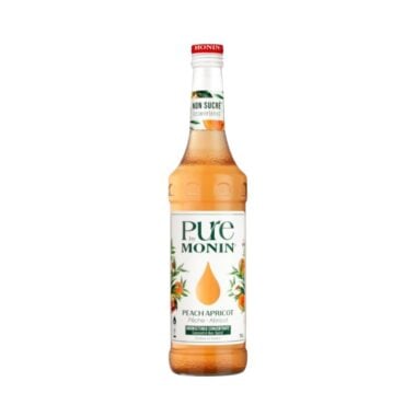 Syrop Bezcukrowy PURE - Brzoskwinia Morela 0,7l - Monin