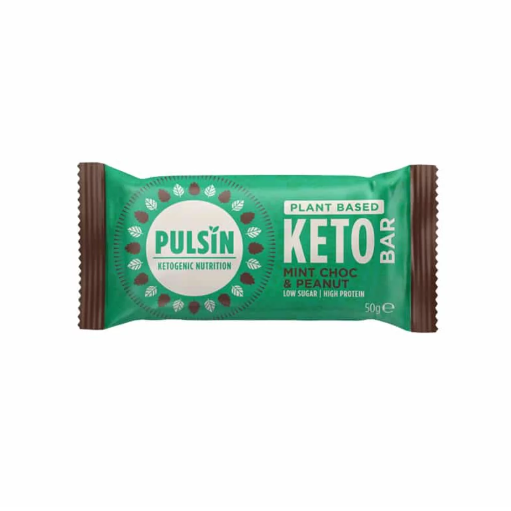 Baton Keto - Mint Choc & Peanut 50g - Pulsin