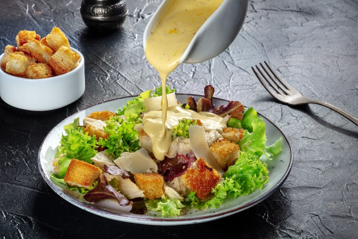 Keto Sałatka Cezar