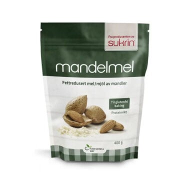 Mąka Migdałowa Odtłuszczona 400g - SUKRIN