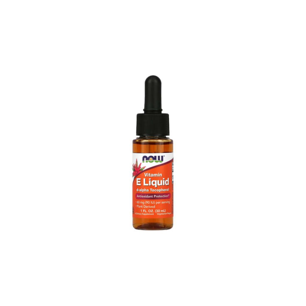 Vitamin E Liquid BIO 30 ml - Now Food - KetoSklep