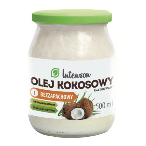 Olej Kokosowy Rafinowany 500ml - Intenson