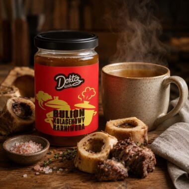 Bulion Kolagenowy Karniwora 500ml - Doktor Słoik