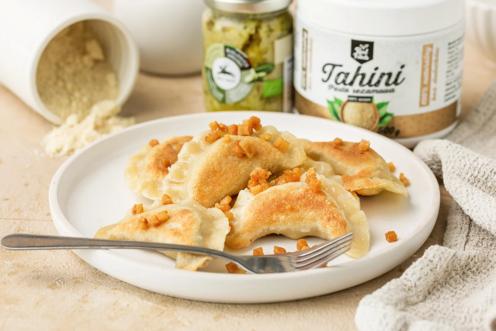 Keto Pierogi z Kaczką i Tahini
