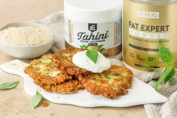 Keto Placki z Cukinii ze Skyrem