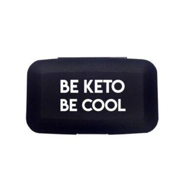Pill Box - Czarny/Różowy - BeKeto