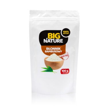 Błonnik Bambusowy (Mąka Bambusowa) 250g - Big Nature