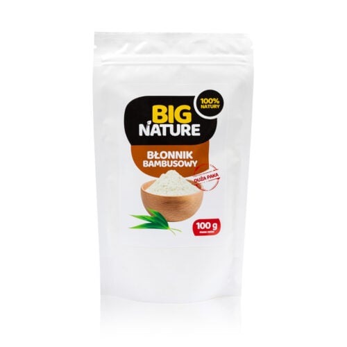 Błonnik Bambusowy (Mąka Bambusowa) 250g - Big Nature