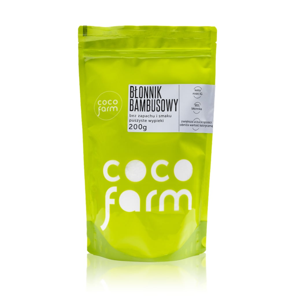 Błonnik Bambusowy (Mąka Bambusowa) 200g - Coco Farm