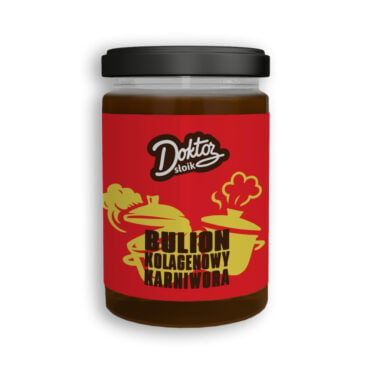 Bulion Kolagenowy Karniwora 500ml - Doktor Słoik