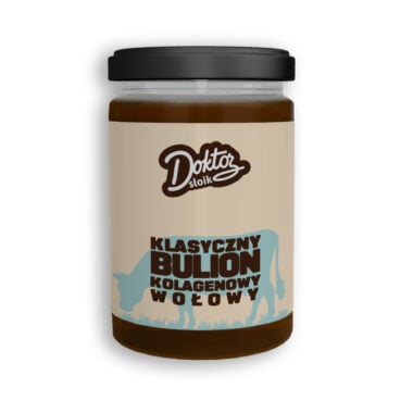 Bulion kolagenowy klasyczny 500ml - Doktor Słoik